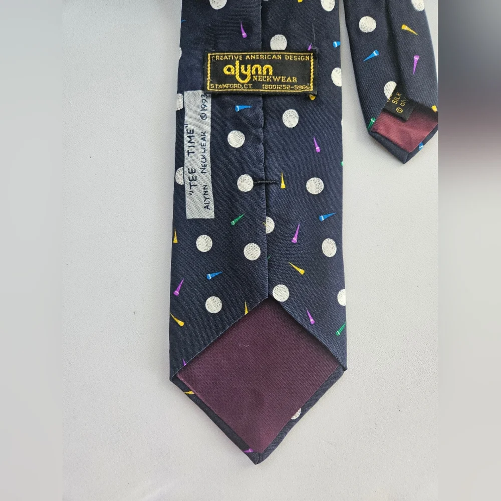 ALYNN NECKWEAR Navy Blue 